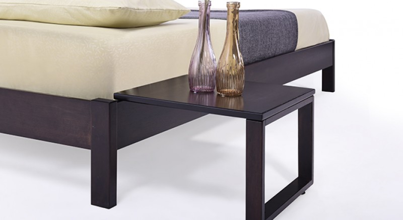 Nagano Bed and Bed Side Set
